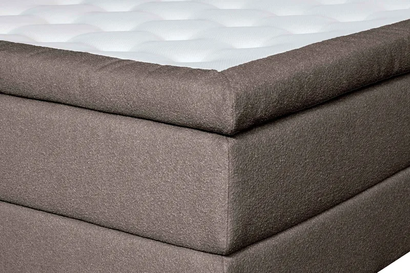 Oslo Lyx Sängpaket 140 curved loop 8 - Ljusbrun - Möbler - Säng - Kontinentalsäng