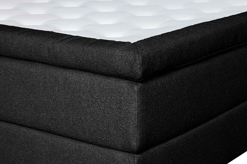 Oslo Lyx Sängpaket 180 curved loop 20 - Svart - Möbler - Säng - Kontinentalsäng