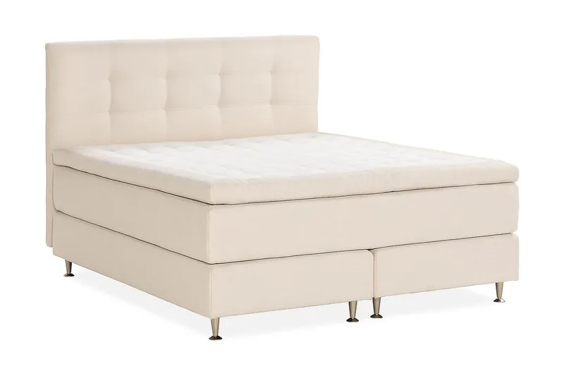 Oslo Lyx Sängpaket Kontinentalsäng 180x200 cm - Beige / Ljus - Möbler - Säng - Kontinentalsäng