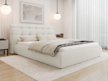 Osten Sängram 160x200 cm - Beige - Möbler - Säng - Sängram & sängstomme
