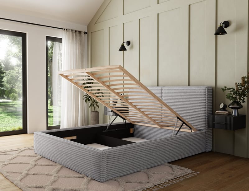 Pesillo Sängram med förvaring 140x200 cm - Modullo 03 - Möbler - Säng - Sängram & sängstomme