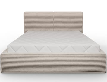 Pesillo Sängram med förvaring 160x200 cm - svart - Möbler - Säng - Sängram & sängstomme