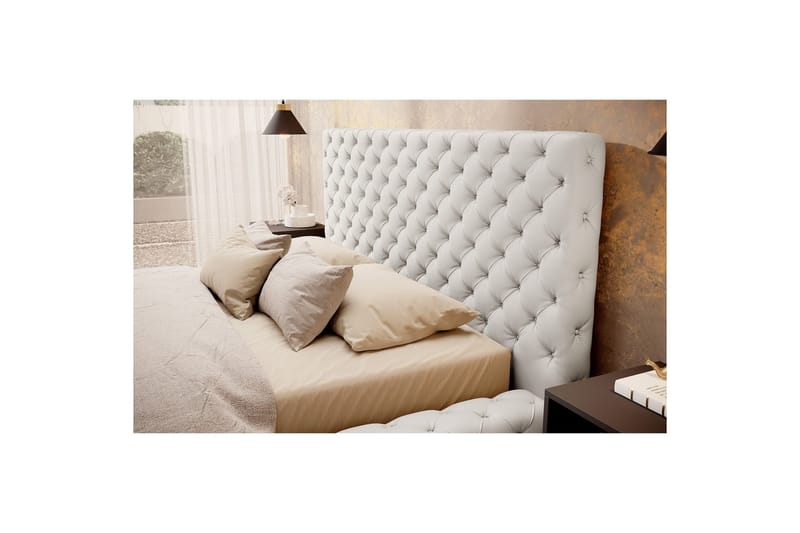 Princce Sängram 140x200 cm - Beige - Möbler - Säng - Sängram & sängstomme