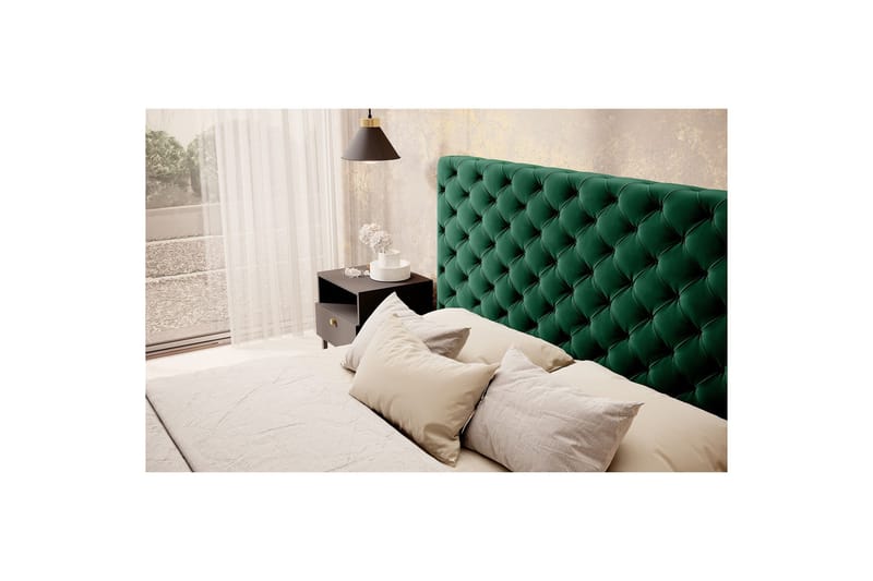 Princce Sängram 140x200 cm - Grå - Möbler - Säng - Sängram & sängstomme