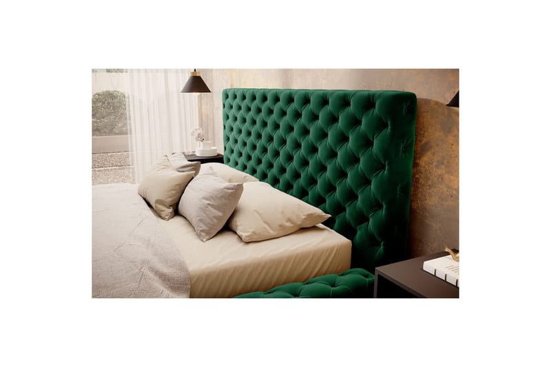 Princce Sängram 140x200 cm - Grå - Möbler - Säng - Sängram & sängstomme