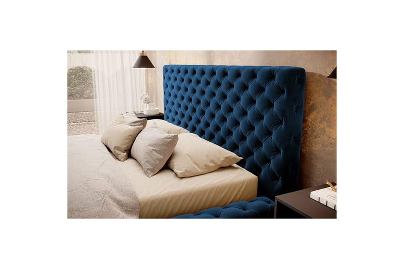 Princce Sängram 160x200 cm - Antracit - Möbler - Säng - Sängram & sängstomme