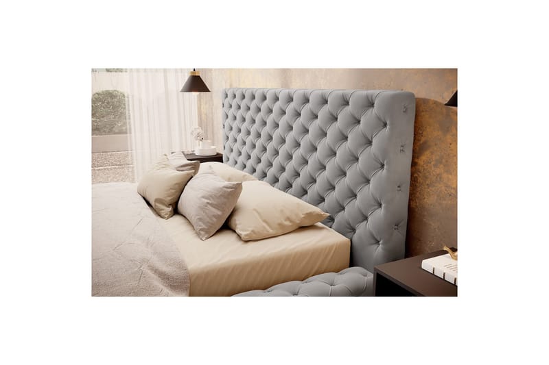 Princce Sängram 160x200 cm - Blå - Möbler - Säng - Sängram & sängstomme