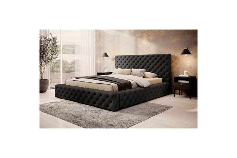 Princce Sängram 180x200 cm - Beige - Möbler - Säng - Sängram & sängstomme