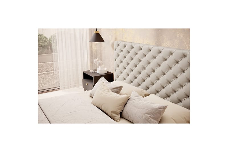 Princce Sängram 180x200 cm - Beige - Möbler - Säng - Sängram & sängstomme