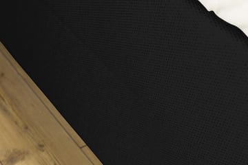 Princess Komplett Sängpaket – Kontinentalsäng 120x200 cm i Tyg med Bäddmadrass med Fasthetsgrad Medium - Svart - Möbler - Säng - Enkelsäng