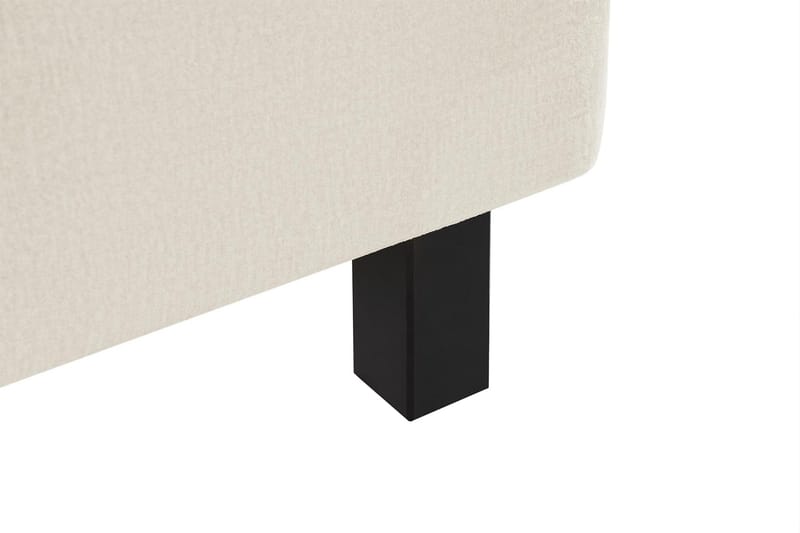 Princess Komplett Sängpaket – Kontinentalsäng 140x200 cm med Sänggavel + Bäddmadrass - Beige - Möbler - Säng - Komplett sängpaket