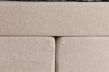 Princess Komplett Sängpaket – Kontinentalsäng 180x200 cm i Tyg med Sänggavel + Bäddmadrass med Fasthetsgrad Medium - Ljusbeige - Möbler - Säng - Kontinentalsäng