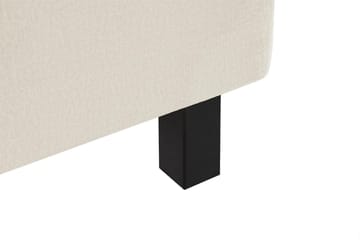 Princess Kontinentalsäng 120x200 cm i Tyg med Bäddmadrass med Fasthetsgrad Medium - Beige - Möbler - Säng - Komplett sängpaket