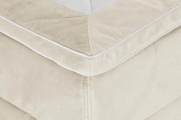 Princess Kontinentalsäng 120x200cm - Beige/Sammet - Möbler - Säng - Komplett sängpaket