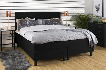 Princess Kontinentalsäng 180x200cm - Svart - Möbler - Säng - Komplett sängpaket
