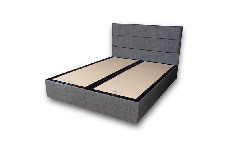 Quarel Sängpaket Ramsäng 150x200 cm - Grå - Möbler - Säng - Komplett sängpaket