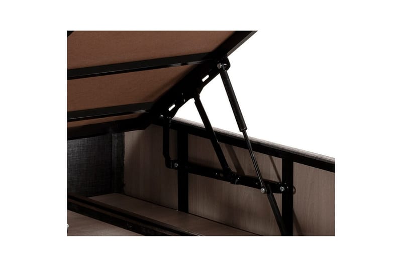 Quarel Sängpaket Ramsäng 150x200 cm - Grå - Möbler - Säng - Komplett sängpaket