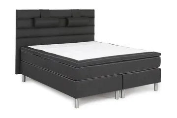 Queen Komplett Sängpaket 180x200 - Svart 180x200 - Möbler - Säng - Komplett sängpaket