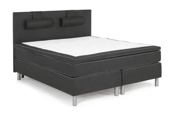 Queen Komplett Sängpaket 180x200 - Svart 180x200 - Möbler - Säng - Komplett sängpaket