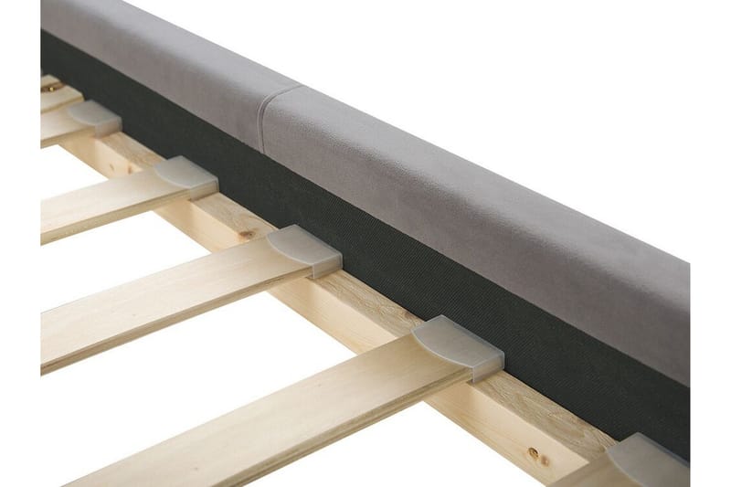 Amberta Ramsäng 160x200 cm - Sammet/Grå - Möbler - Säng - Ramsäng