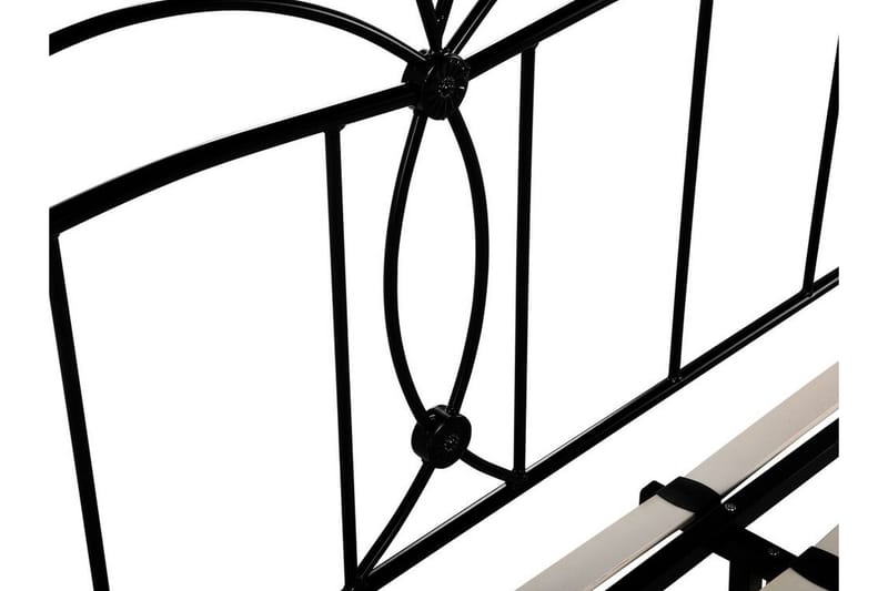 Antlia Ramsäng 140x200 cm Svart  Svart - Svart - Möbler - Säng - Ramsäng