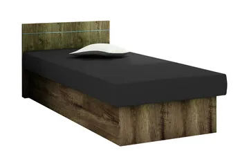 Berta Ramsäng 192x80x68 cm - Mörkt trä - Möbler - Säng - Sängram & sängstomme