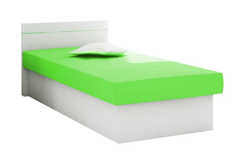 Berta Ramsäng 192x80x68 cm, Vit