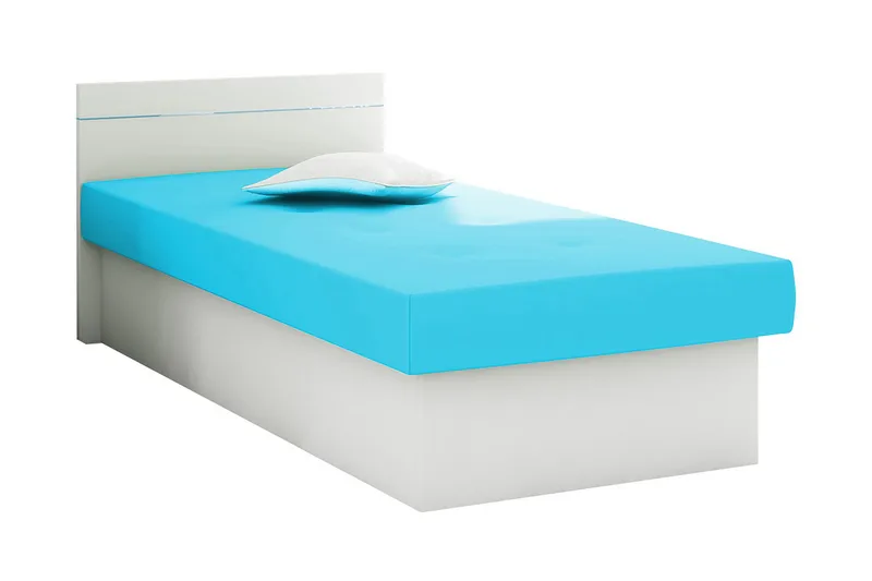 Berta Ramsäng 192x80x68 cm, Vit