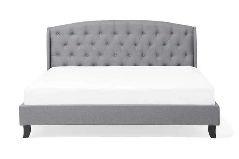 Bordeaux Sängram 180x200 cm, Grå