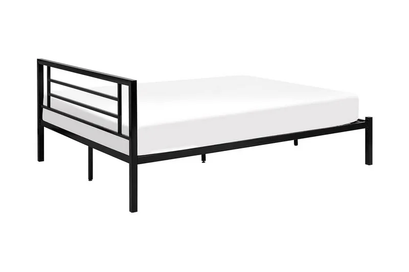 Cusset Sängram 160x200 cm - Svart - Möbler - Säng - Ramsäng