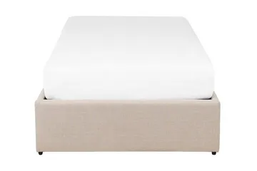 Dinan Dubbelsäng 90  200 cm Beige - Beige - Möbler - Säng - Sängram & sängstomme