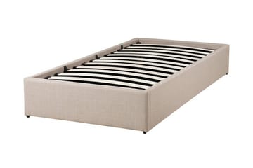 Dinan Dubbelsäng 90  200 cm Beige - Beige - Möbler - Säng - Sängram & sängstomme
