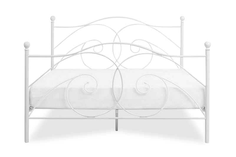 Dinard Dubbelsäng 160|200 cm - Vit - Möbler - Säng - Ramsäng