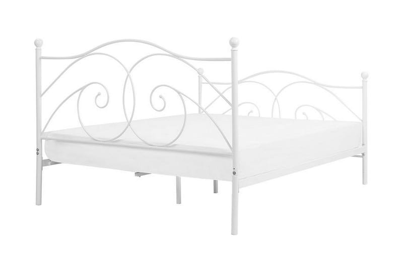 Dinard Dubbelsäng 160|200 cm - Vit - Möbler - Säng - Sängram & sängstomme