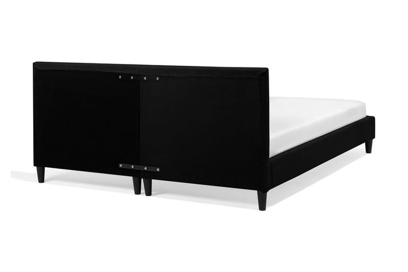 Fitou Dubbelsäng 160 200 cm - Svart - Möbler - Säng - Ramsäng