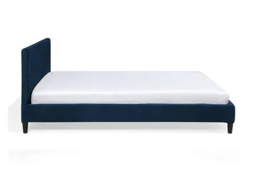 Fitou Dubbelsäng 160200 cm - Blå - Möbler - Säng - Sängram & sängstomme