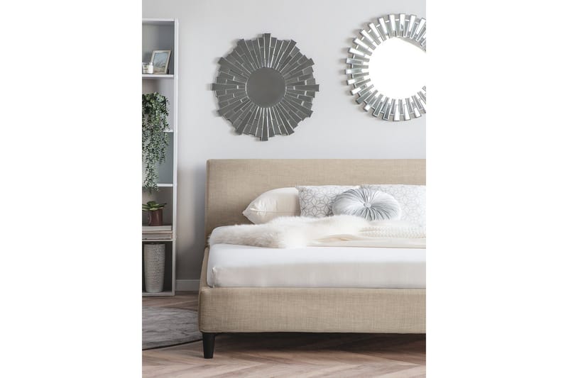 Fitou Sängram 160x200 cm - Beige - Möbler - Säng - Ramsäng