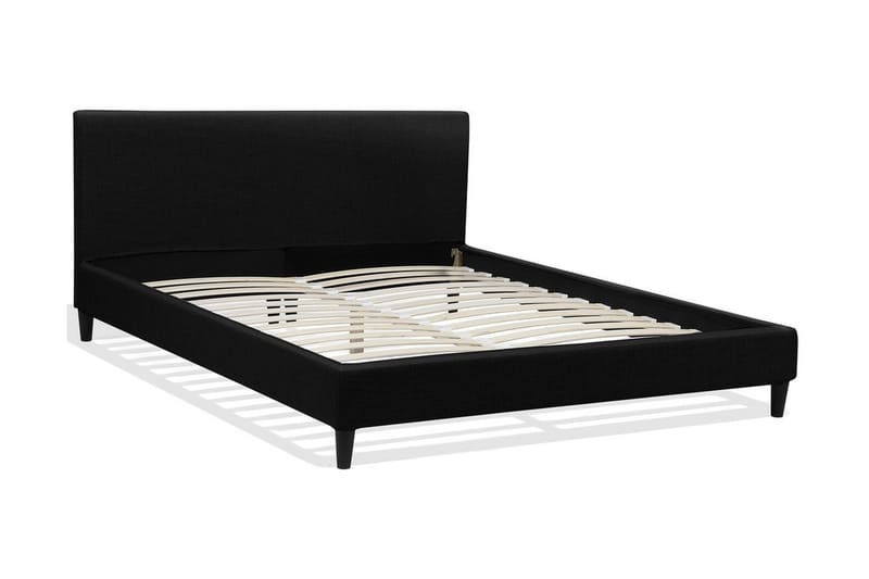 Fitou Sängram LED 180x200 cm - Svart - Möbler - Säng - Ramsäng