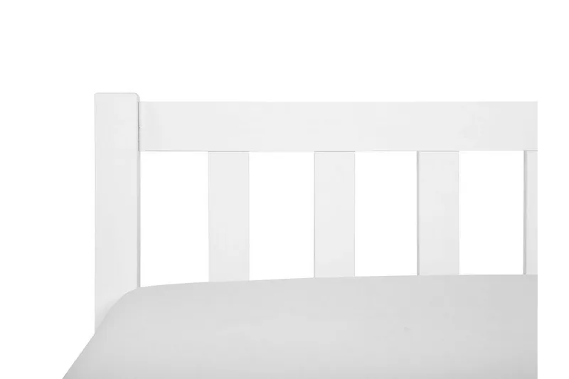 Florac Sängram 140x200 cm - Vit - Möbler - Säng - Ramsäng