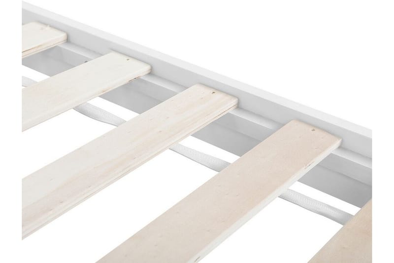 Florac Sängram 90x200 cm - Vit - Möbler - Säng - Ramsäng