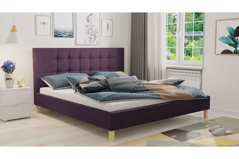 Gallardo Ramsäng 215x146x106cm - Lila - Möbler - Säng - Ramsäng
