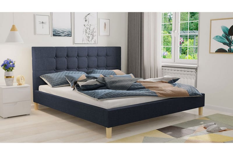 Gallardo Ramsäng 215x146x106cm - Mörkblå - Möbler - Säng - Ramsäng