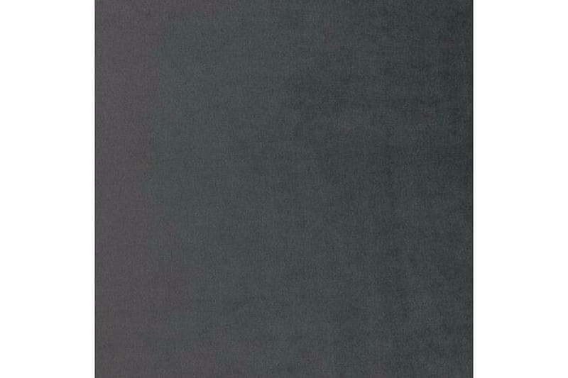 Gortin Ramsäng 120x200 cm i Sammet med Sänggavel - Antracit - Möbler - Säng - Sängram & sängstomme