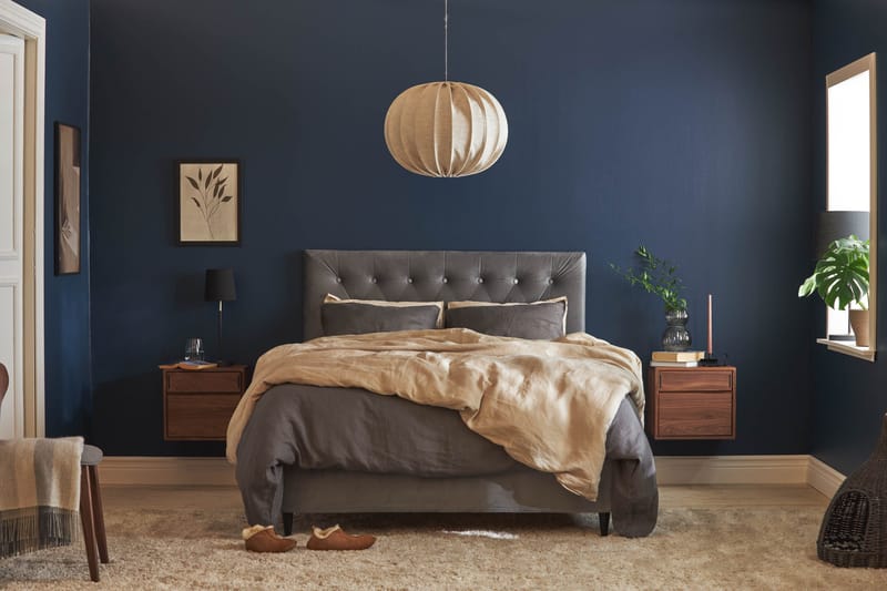 Happy Plus Sängpaket Ramsäng90x200 cm - Grå - Möbler - Säng - Komplett sängpaket