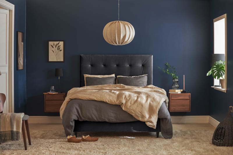 Happy Plus Sängpaket Ramsäng120x200 - Mörkgrå - Möbler - Säng - Komplett sängpaket