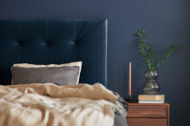Happy Plus Sängpaket Ramsäng90x200 - Mörkblå - Möbler - Säng - Komplett sängpaket