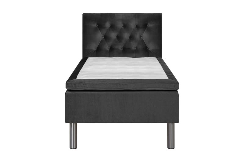 Happy Plus Sängpaket Ramsäng90x200 cm - Mörkgrå - Möbler - Säng - Komplett sängpaket