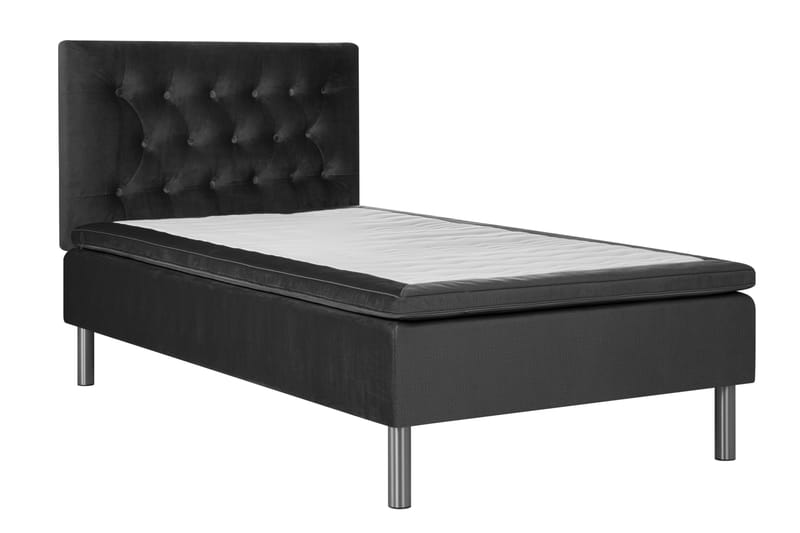 Happy Plus Sängpaket Ramsäng120x200 cm - Mörkgrå - Möbler - Säng - Komplett sängpaket
