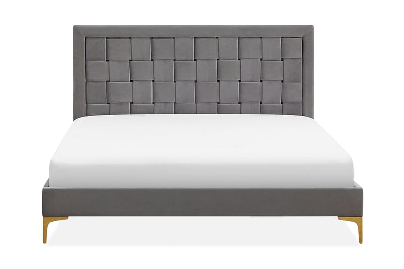 Holabo Sängram 140x200 cm, Grå