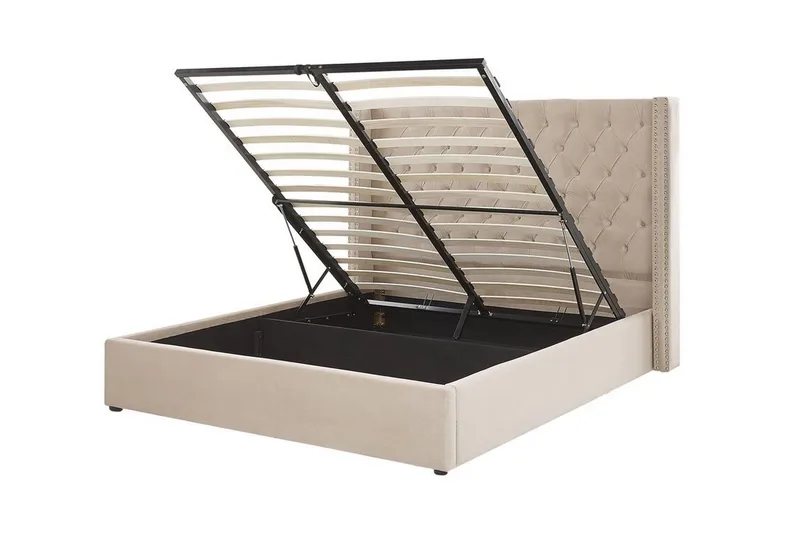 Kymmen Dubbelsäng 160x200 cm - Beige - Möbler - Säng - Ramsäng